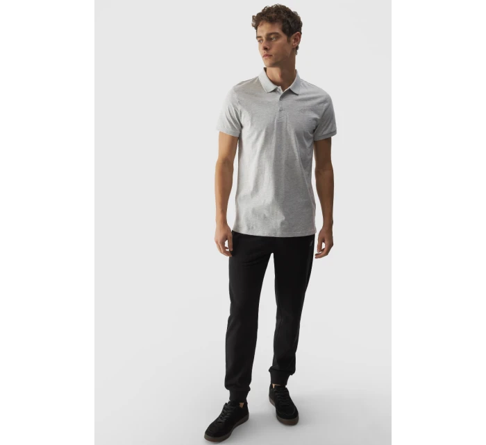 Pánské Polo Tričko Regular S  Šedé model 21675010 - 4F