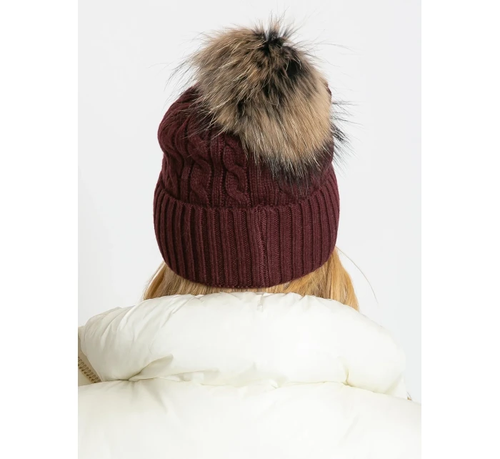 Dámska čiapka AT CZ 173501 gaštanová