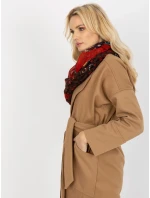 Tunelová šála AT KM model 17714518 hnědá - FPrice