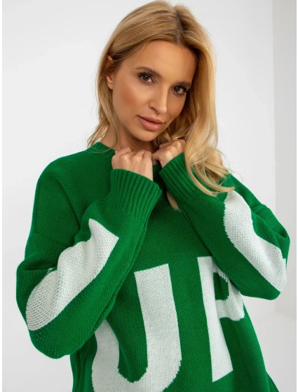 Dámsky sveter LC SW 8050 .95P zelená - FPrice