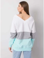 Mikina RV BL 5972.07 biela šedá