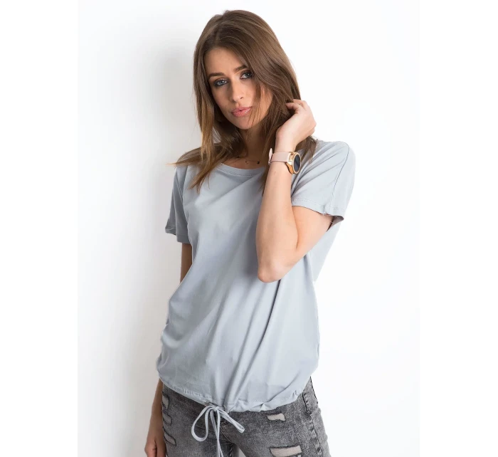 Tričko RV TS model 14825327 světle šedá - FPrice Tričko RV TS model 14825327 světle šedá - FPrice