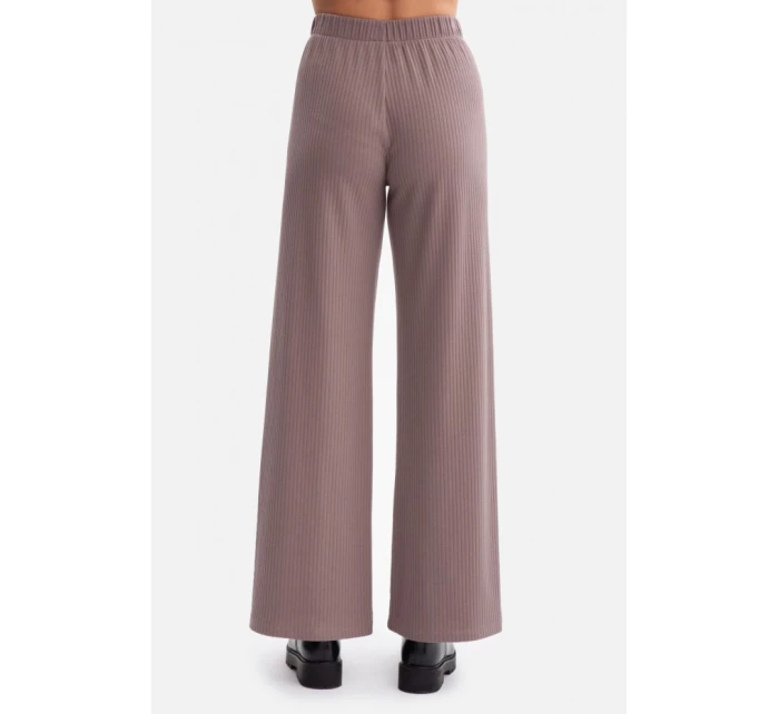 B300 Pletené nohavice - kakaové