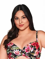 Plavková podprsenka SK-219 kvetinová - Ava