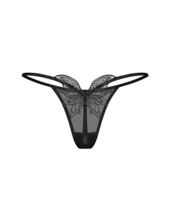 Dámske tangá Veyane Thong Black - Obsessive