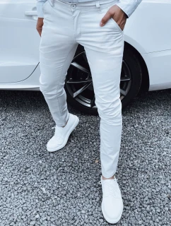 Pánské světle šedé kalhoty Dstreet model 21976831 - FashionStreet