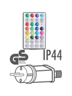 VIANOČNÉ STROMČEKY VONKAJŠIE/VNÚTORNÉ SVETELNÉ ZÁVESY 400 LED WW 200X200CM S DIAĽKOVÝM OVLÁDANÍM TEPLÁ BIELA