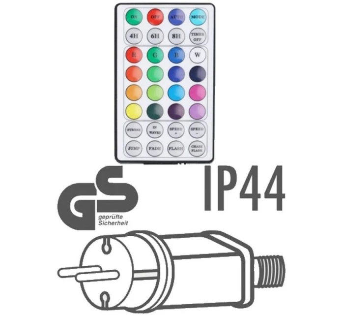 VIANOČNÉ STROMČEKY VONKAJŠIE/VNÚTORNÉ SVETELNÉ ZÁVESY 400 LED WW 200X200CM S DIAĽKOVÝM OVLÁDANÍM TEPLÁ BIELA