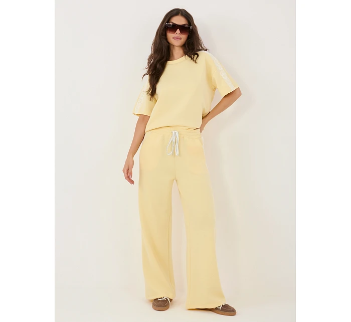 Spodnie IT SP model 22109722 jasny żółty - FPrice