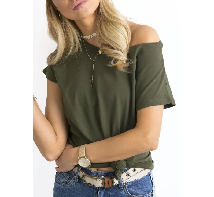 Tričko RV BZ model 16738082 khaki - FPrice Tričko RV BZ model 16738082 khaki - FPrice