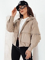 Dámska prechodná bunda BUNOL beige FashionStreet TY4253