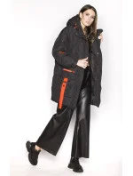 PUCHOWA KURTKA DAMSKA Z  CZARNA model 21244218 - Ann Gissy