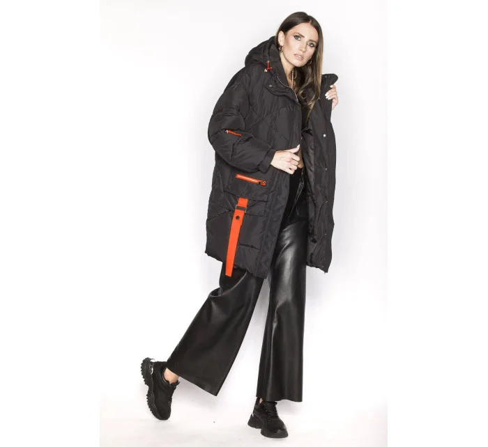 PUCHOWA KURTKA DAMSKA Z  CZARNA model 21244218 - Ann Gissy