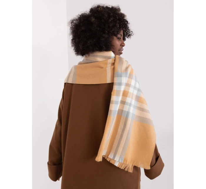 Szalik AT SZ camelowy model 19341660 - FPrice Szalik AT SZ camelowy model 19341660 - FPrice