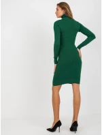 Dámské šaty NM SK NG model 17899726 tmavě zelené - FPrice Dámské šaty NM SK NG model 17899726 tmavě zelené - FPrice