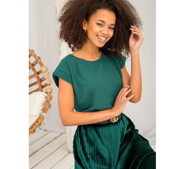 Tričko RV TS 4833.28P tmavo zelená