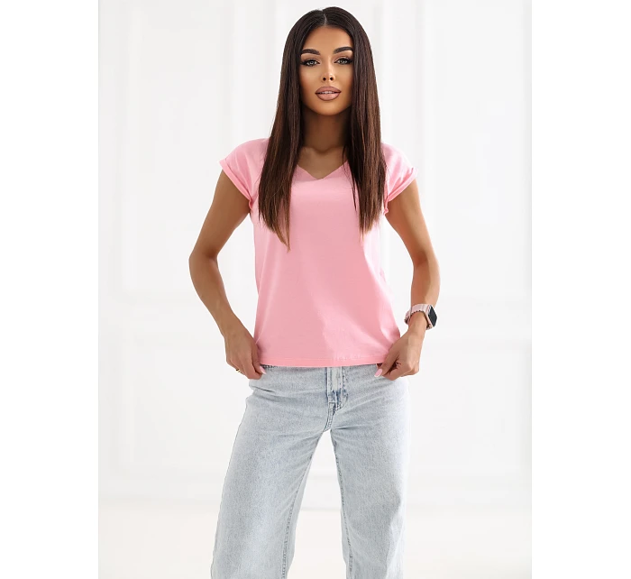 Tričko RV TS 6108.04 svetloružové Tričko RV TS 6108.04 svetloružové