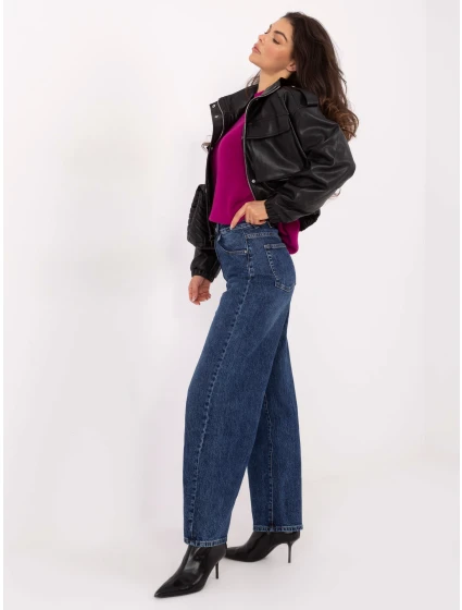 Spodnie jeans SP ciemny niebieski model 21734278 - FPrice