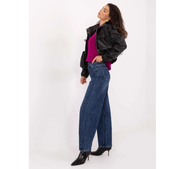 Spodnie jeans SP ciemny niebieski model 21734278 - FPrice