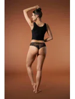 Tanga Peggy Brown spodní díl bikin - Julimex