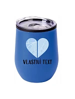 Personalizovaný termohrnček „BOWL“ – Dve miesta, jedno srdce