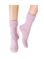 Dámske ponožky na spanie 067 svetlo fialové - Steven