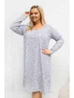 Nadmerné veľkosti Nočná košeľa model 223307 Forever Pink