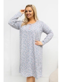 Nadmerné veľkosti Nočná košeľa model 223307 Forever Pink