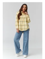 Košeľa s dlhým rukávom model 224090 Makadamia