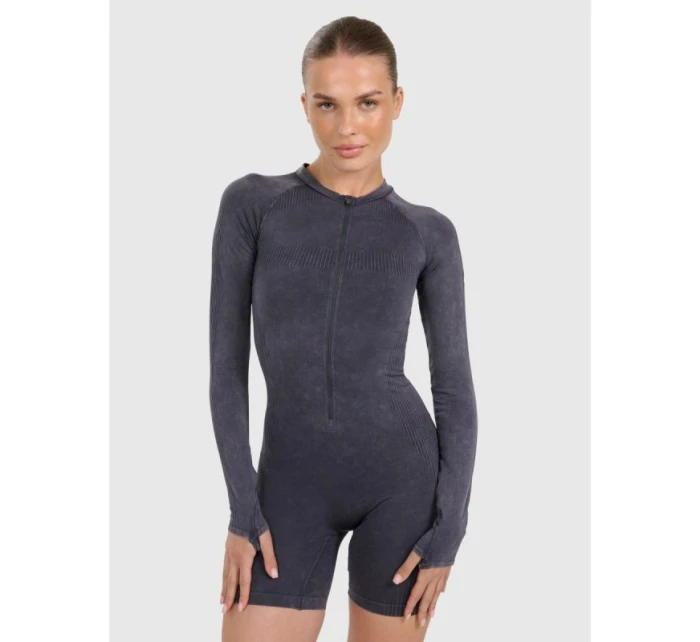 Dámsky bezšvový overal na jogu a pilates 4F 4FRAW25TJUMF063-31S Dámsky bezšvový overal na jogu a pilates 4F 4FRAW25TJUMF063-31S