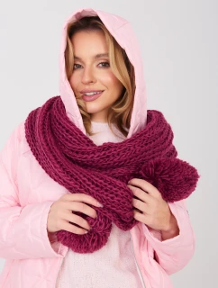 Szalik AT SZ S model 21954323 bordowy - FPrice