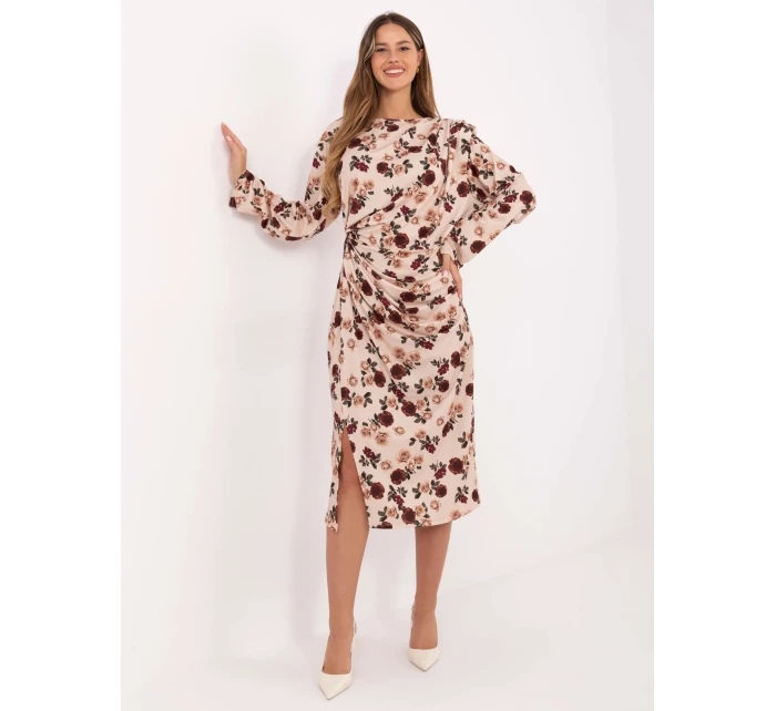 Šaty IT SK 20057 1.02 béžová Šaty IT SK 20057 1.02 béžová