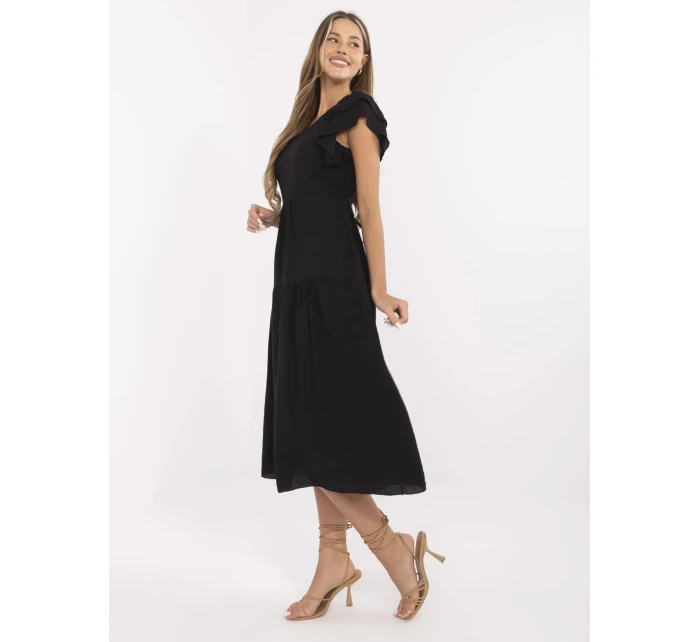 Šaty MI SK A2489.21 čierne Šaty MI SK A2489.21 čierne