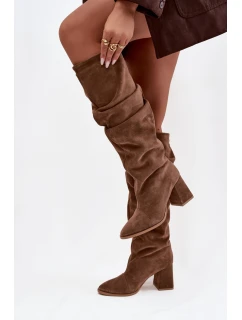 Topánky na podpätku model 219402 Krok vo veľkom štýle