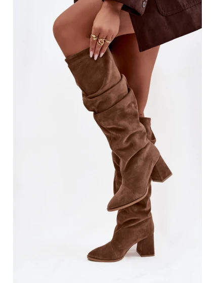 Topánky na podpätku model 219402 Krok vo veľkom štýle