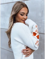 Dámský svetr white Dstreet model 21971128 - FashionStreet