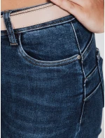 Dámske skinny džínsy modré FashionStreet UY2826
