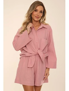 De Lafense 855 Harper 7/8 Muslin Homewear S-2XL set bez zipsu