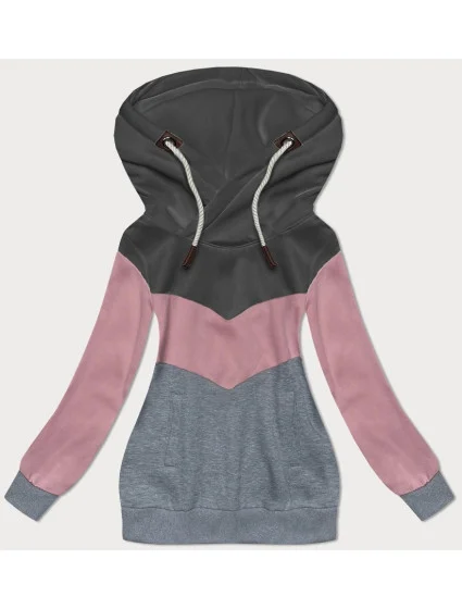 hrubší dámská mikina model 19656382 - 6&8 Fashion