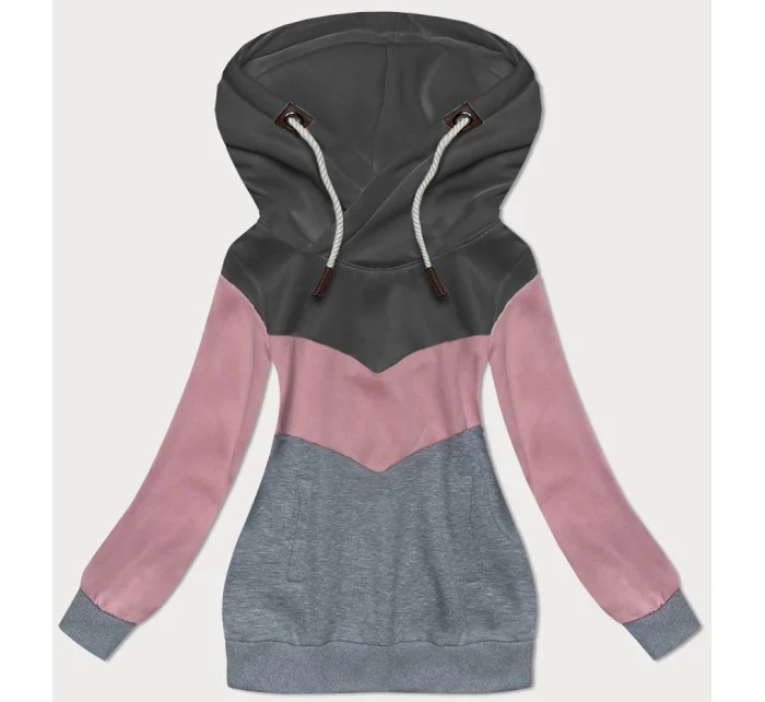 hrubší dámská mikina model 19656382 - 6&8 Fashion