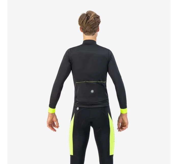 Rogelli dres s dlhým rukávom CORE black-fluor 3XL