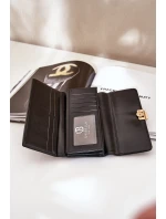 Eko Kožená Hladká Dámská Peněženka Černá model 21681877 - Boto