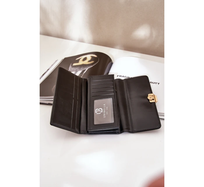 Eko Kožená Hladká Dámská Peněženka Černá model 21681877 - Boto