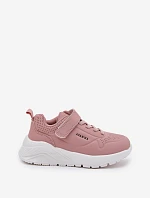Detská ľahká športová obuv na platforme Pink Mirivia