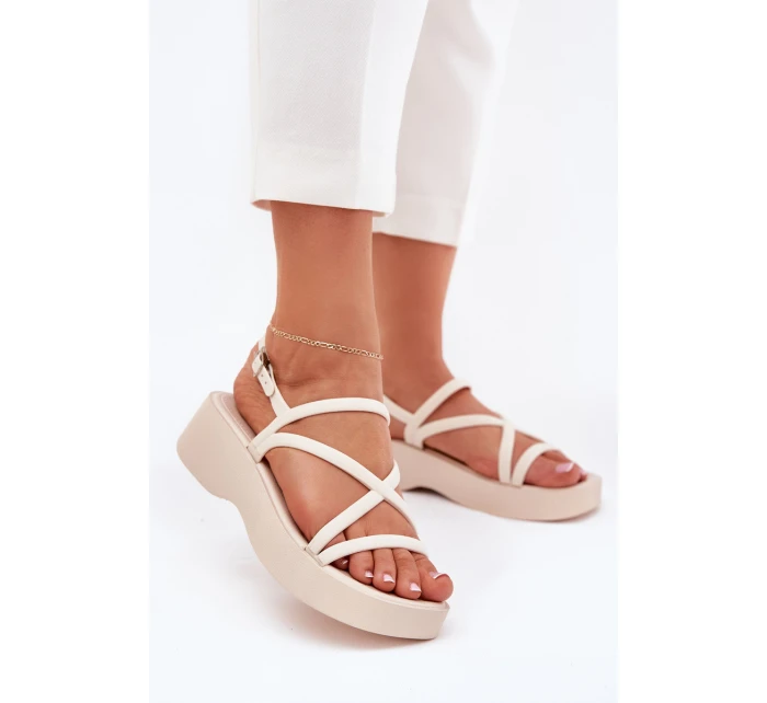 Dámské Sandály Na Platformě S model 21702599 - Boto Dámské Sandály Na Platformě S model 21702599 - Boto