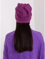 Czapka AT CZ model 19034389 fioletowy - FPrice Czapka AT CZ model 19034389 fioletowy - FPrice