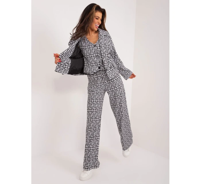 Bunda LK MA 509562.76 šedá čierna