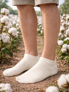 Prírodné nohy 100% bavlna 197