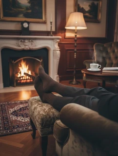 WiK Soxlandia 043 W14 Kašmírové ponožky 39-46