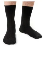 Pánské žebrované ponožky model 16327050 Merino - Steven Pánské žebrované ponožky model 16327050 Merino - Steven